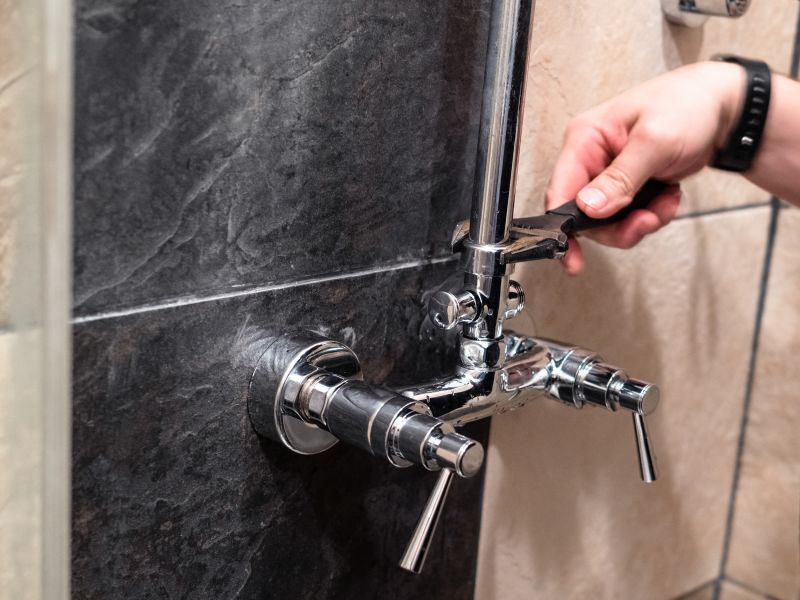 Shower Valve and Controls
