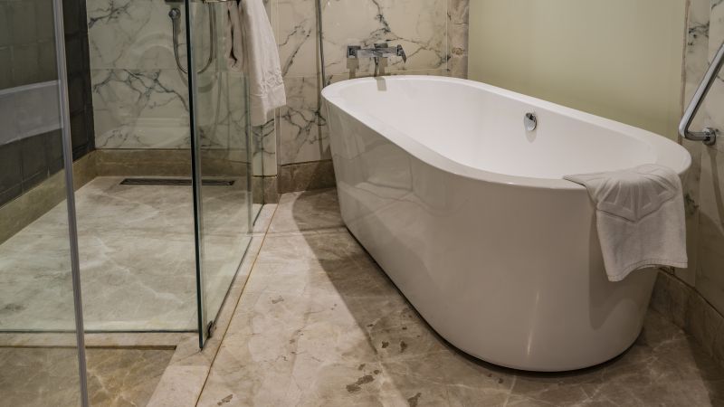 Acrylic Bathtub Installation in South Portland, ME