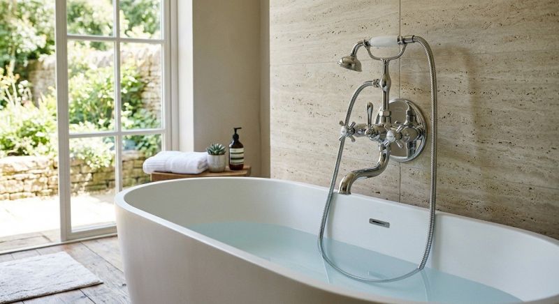 Large Bathtub Installation in South Portland, ME