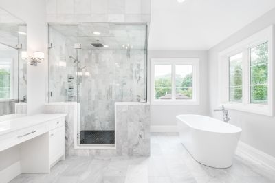 Large Bathtub Installation in South Portland, ME